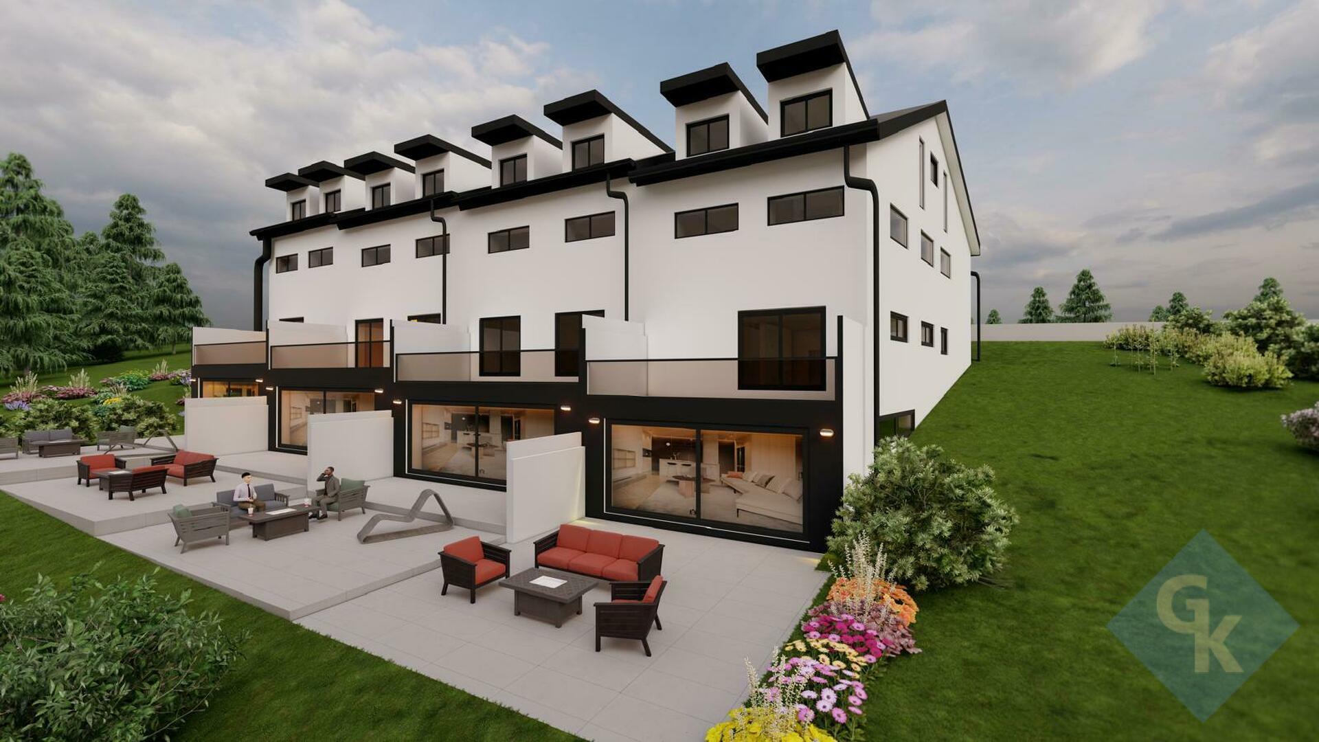 terrain pour 4 maisons à Grevels (Grosbous)